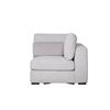 Heather Corner Arm Sectional Light Grey